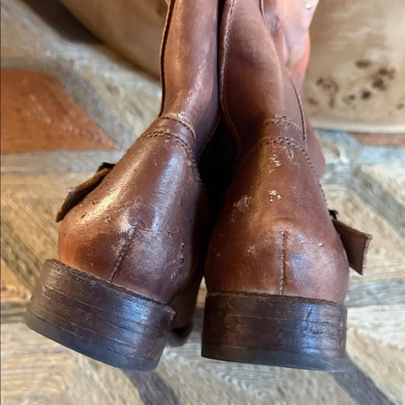 Freebird by Steven Ombre Brown Tan Heeled Boots - Picture 3 of 9